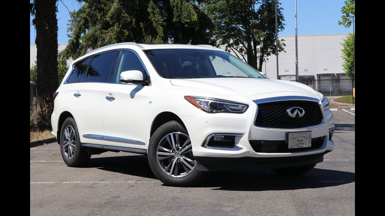 2020 INFINITI QX60 LUXE AWD Walk Around and Info