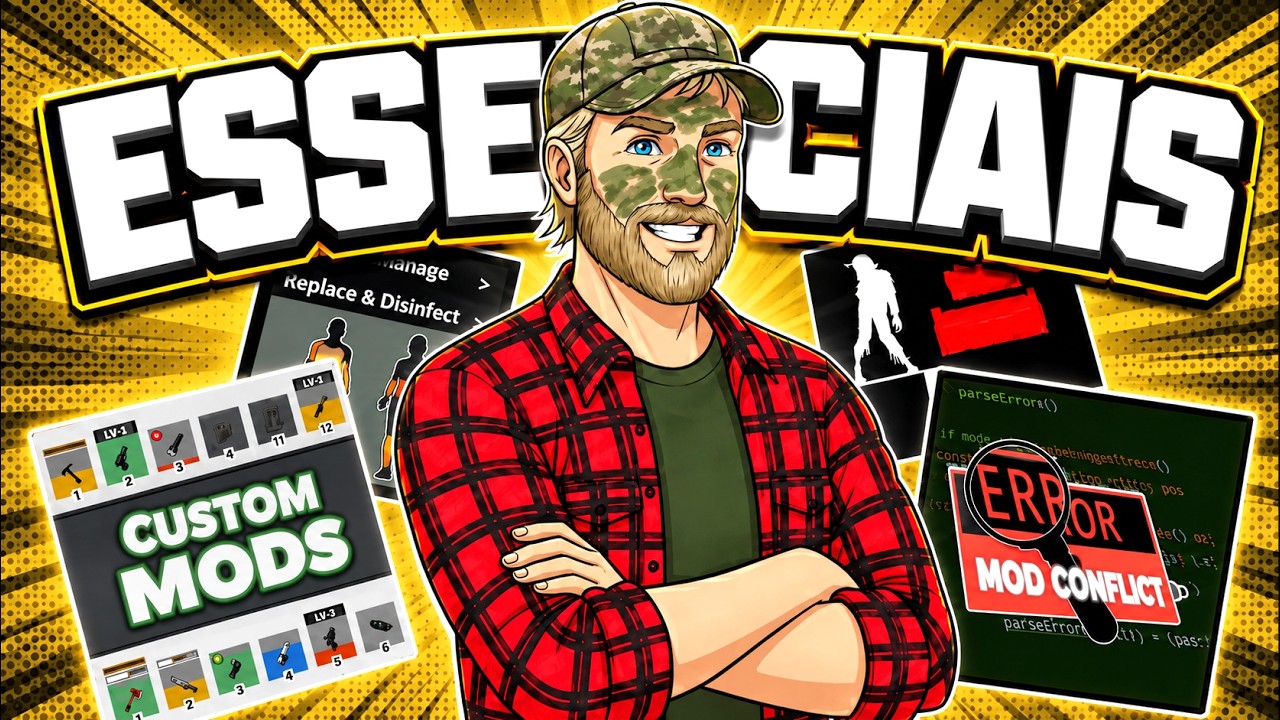 18 MODS que você PRECISA TER no Project Zomboid B42 (Qualidade de Vida)
