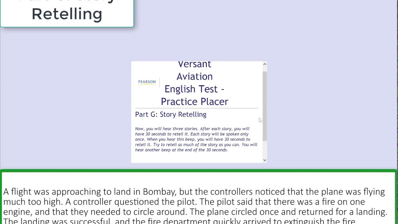 How to Do The Versant Aviation English Test ?