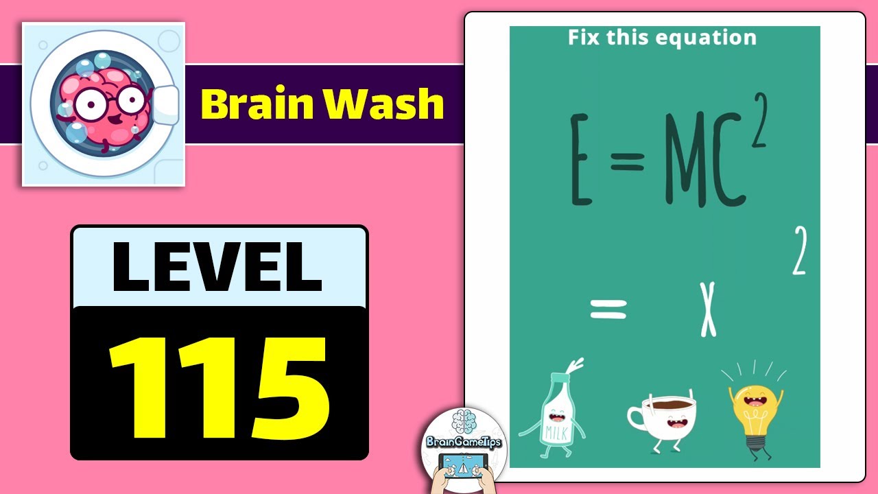 Brain Wash Level 115 Walkthrough