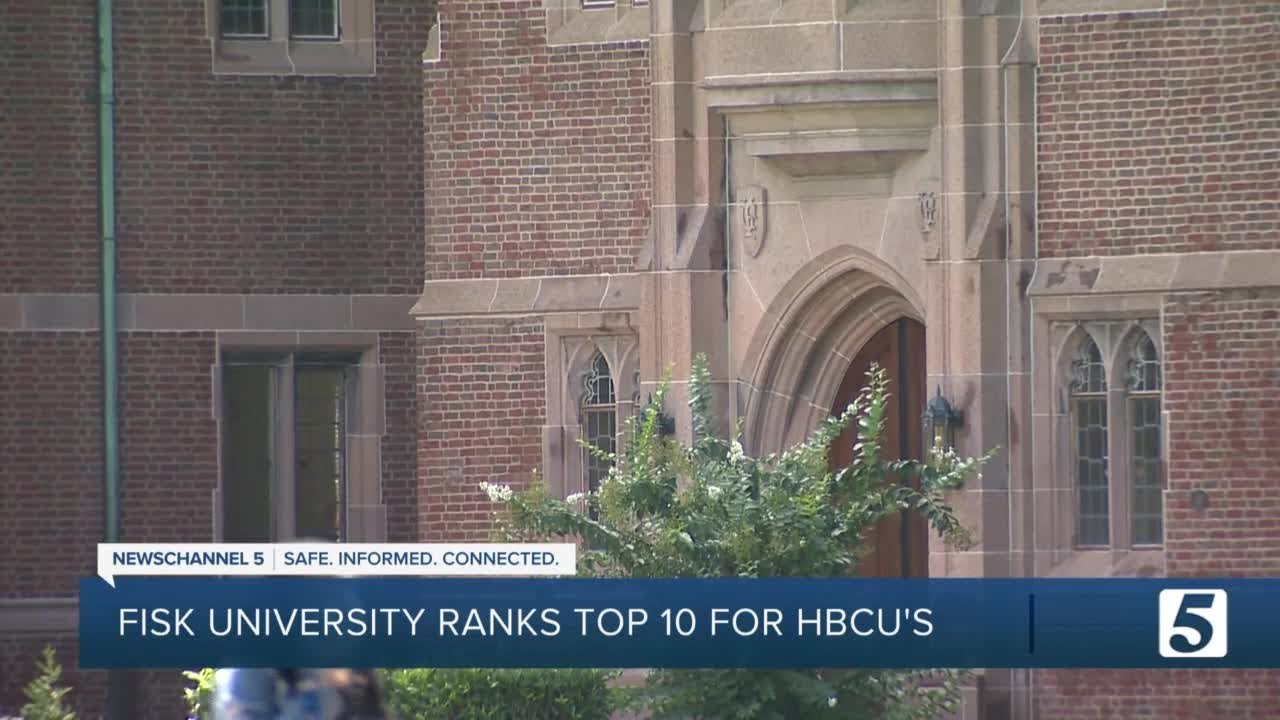 Fisk University ranked in top 10 best historically black colleges and universities in the U.S.