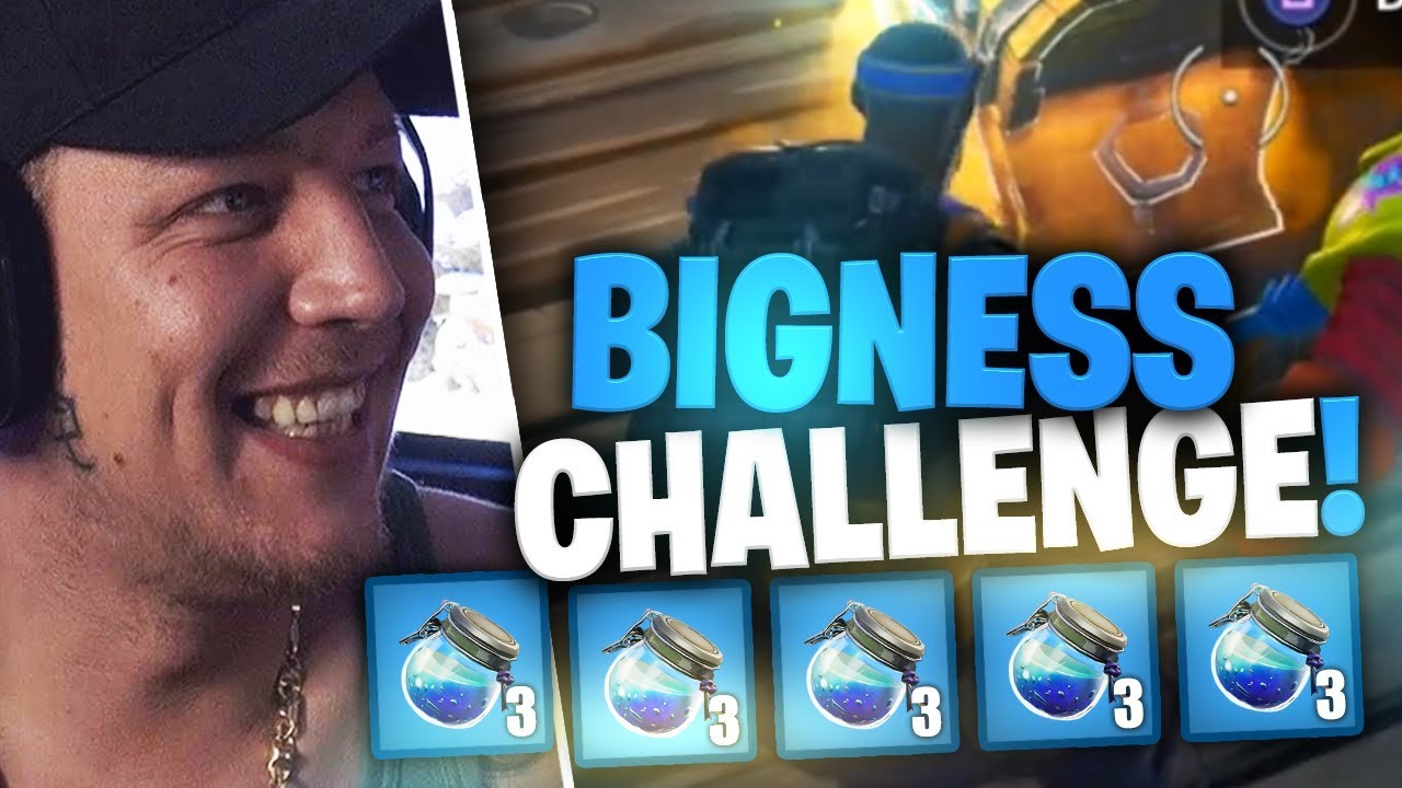 Biggnes Shield Challenge | 3000€ Wette in Fortnite | SpontanaBlack