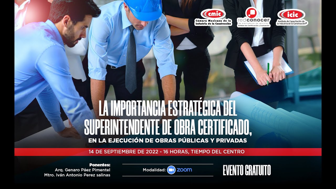 La Importancia Estratégica del Superintendente de Obra Certificado, en la Ejecución de Obras PP