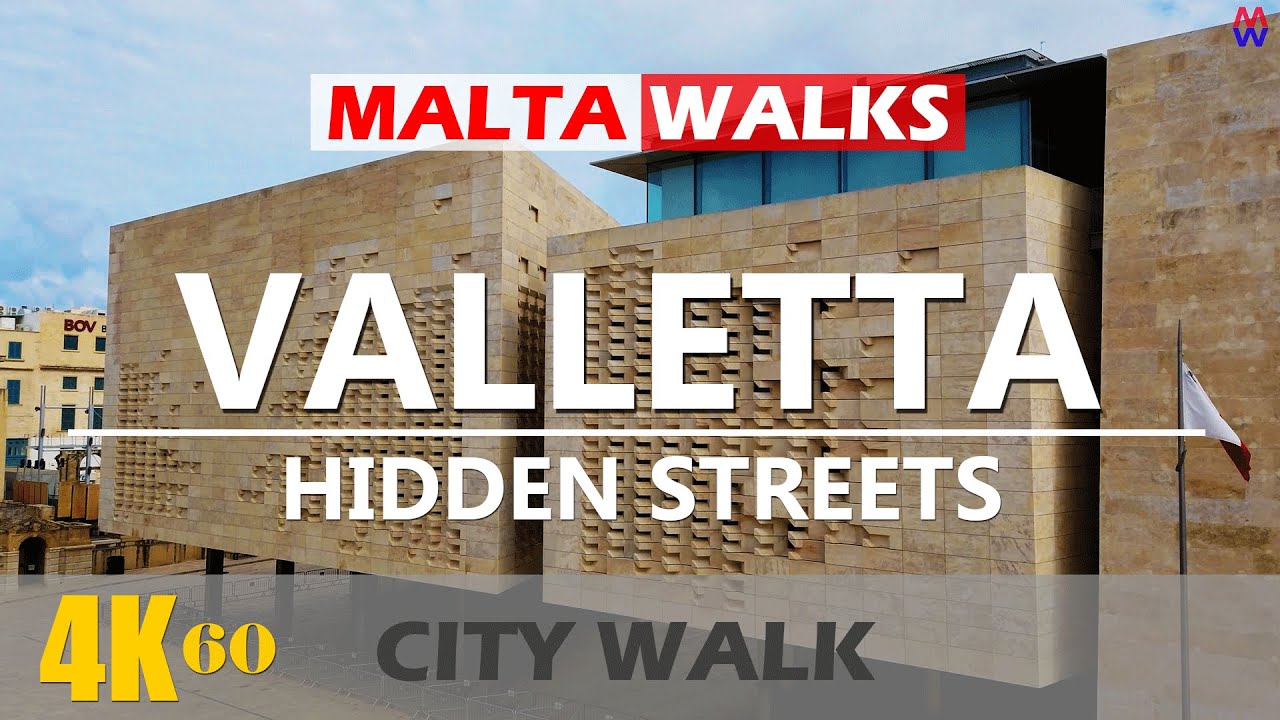 Valletta walk from Sliema Ferries (steep stairs :-) )