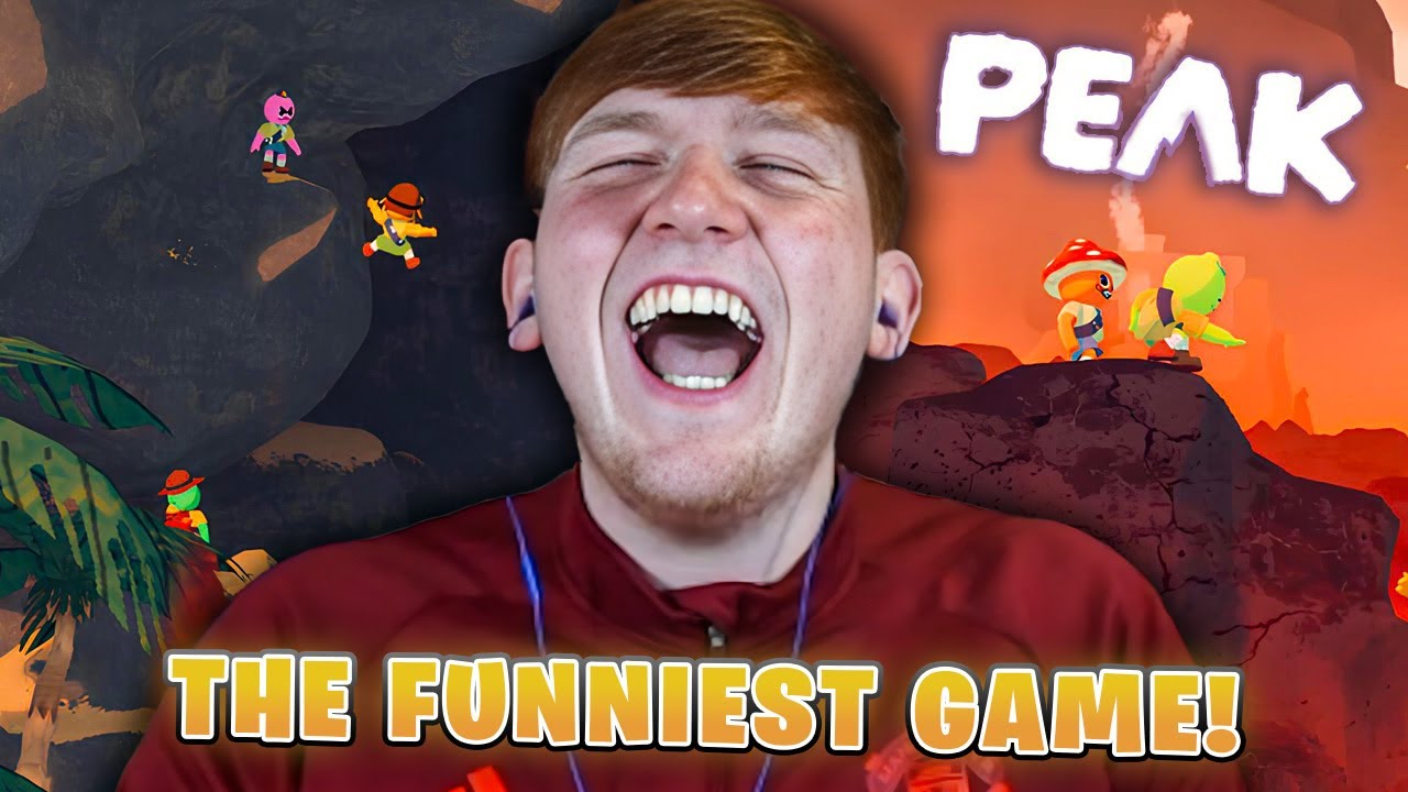 I Played The FUNNIEST Adventure Game! (PEAK)