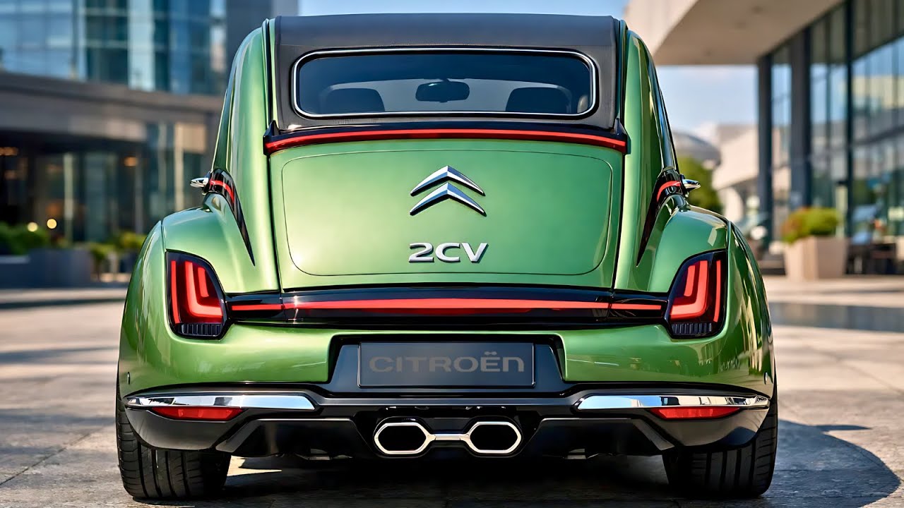 Citroën 2CV 2026 года возвращается... и заставит вас снова влюбиться!