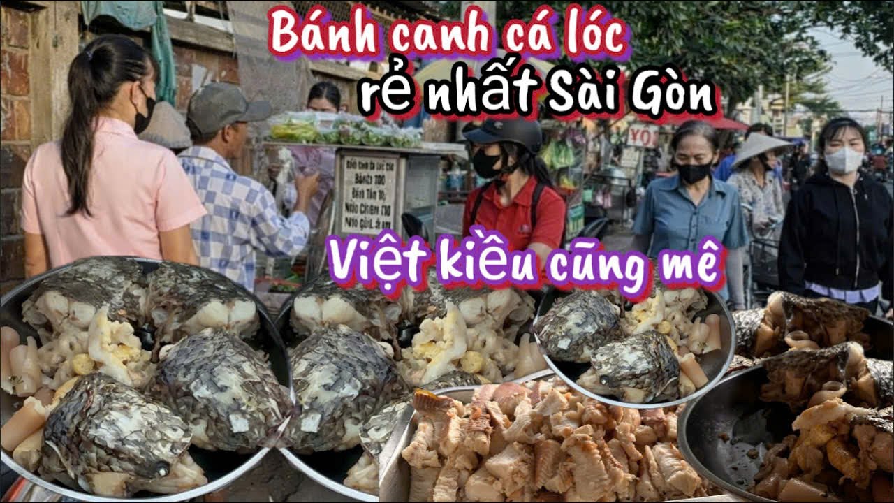 Xe bánh canh cá lóc bán tô đặc biệt đầu + trứng chỉ 30k, khách ở xa cũng tìm đến I meanmechoi
