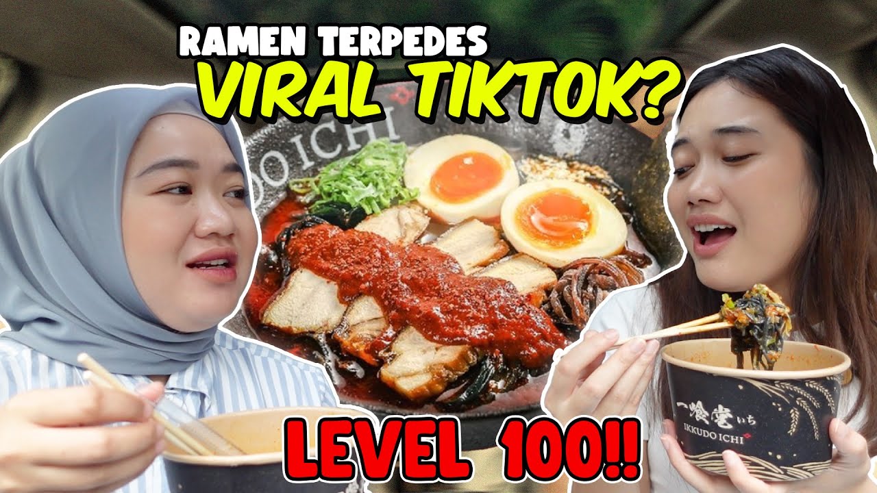 COBAIN RAMEN LEVEL 100 NYA IKKUDO ICHI! SEPEDES ITU KAH?