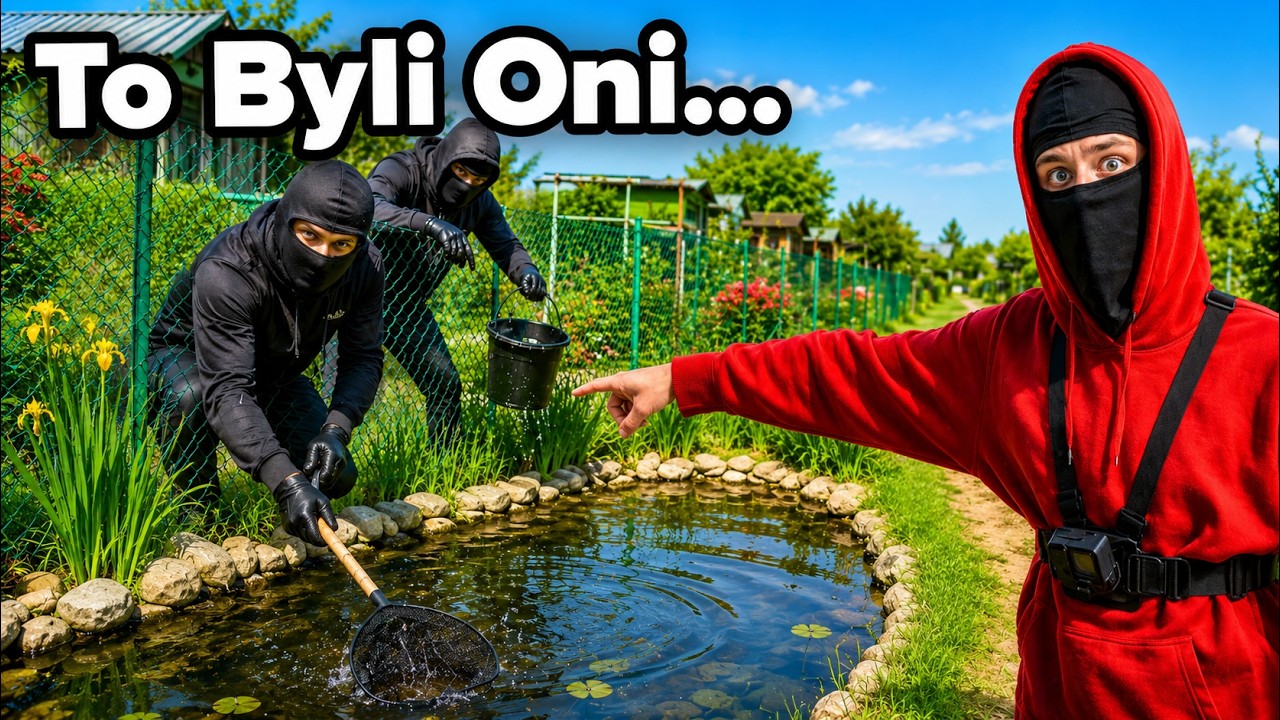 To Oni Kradli Mi Ryby w Moim Oczku!