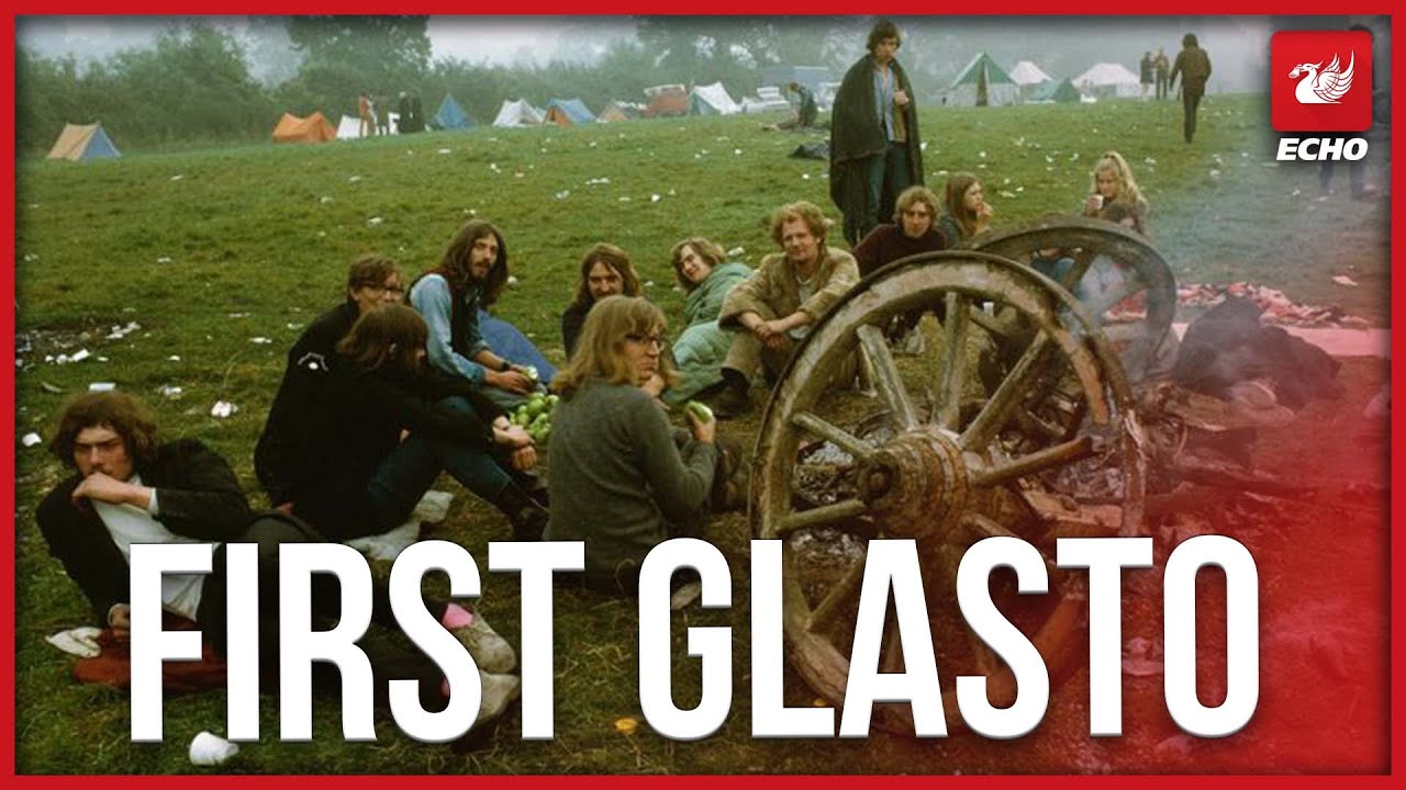 The first ever Glastonbury Festival in 1970 looked very different to today