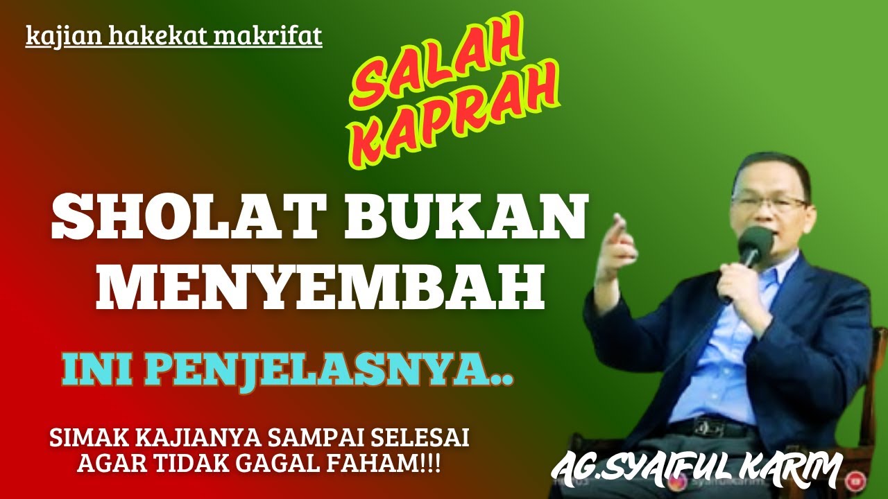 SHOLAT itu bukan MENYEMBAH #motivasi #hakekat