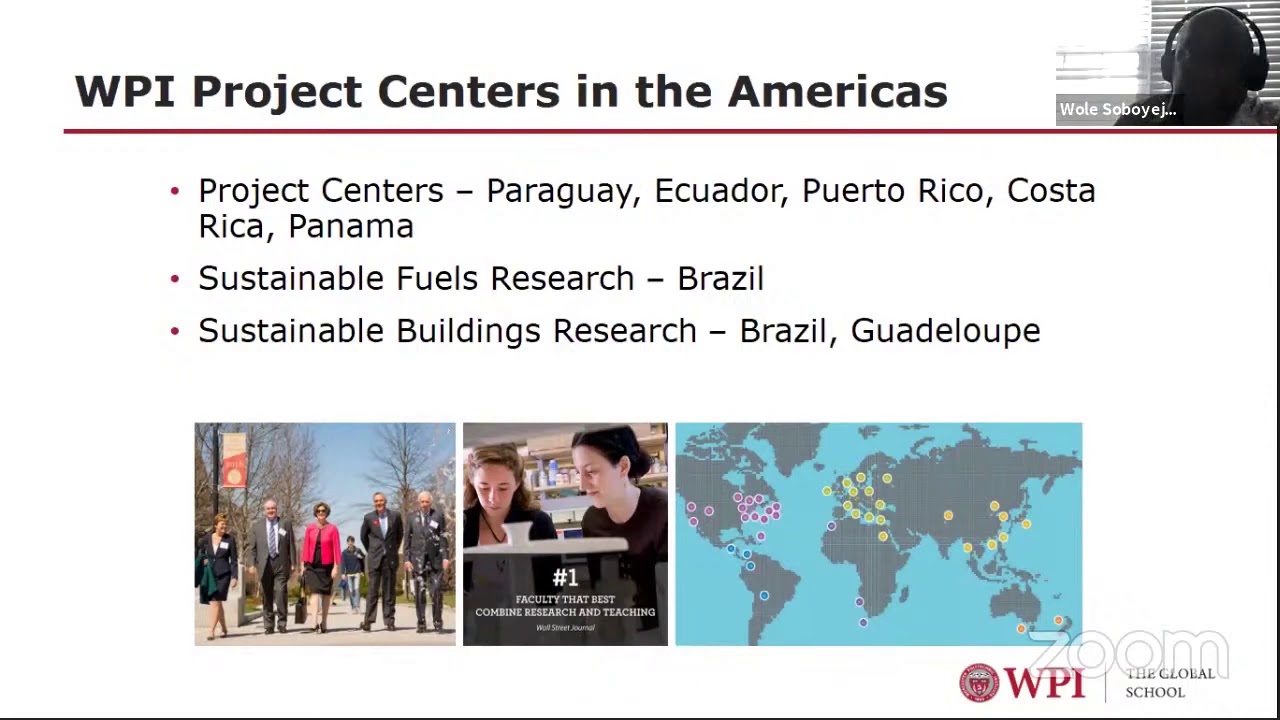Sustainability and WPI Collaborations in Latin America and the Caribbean