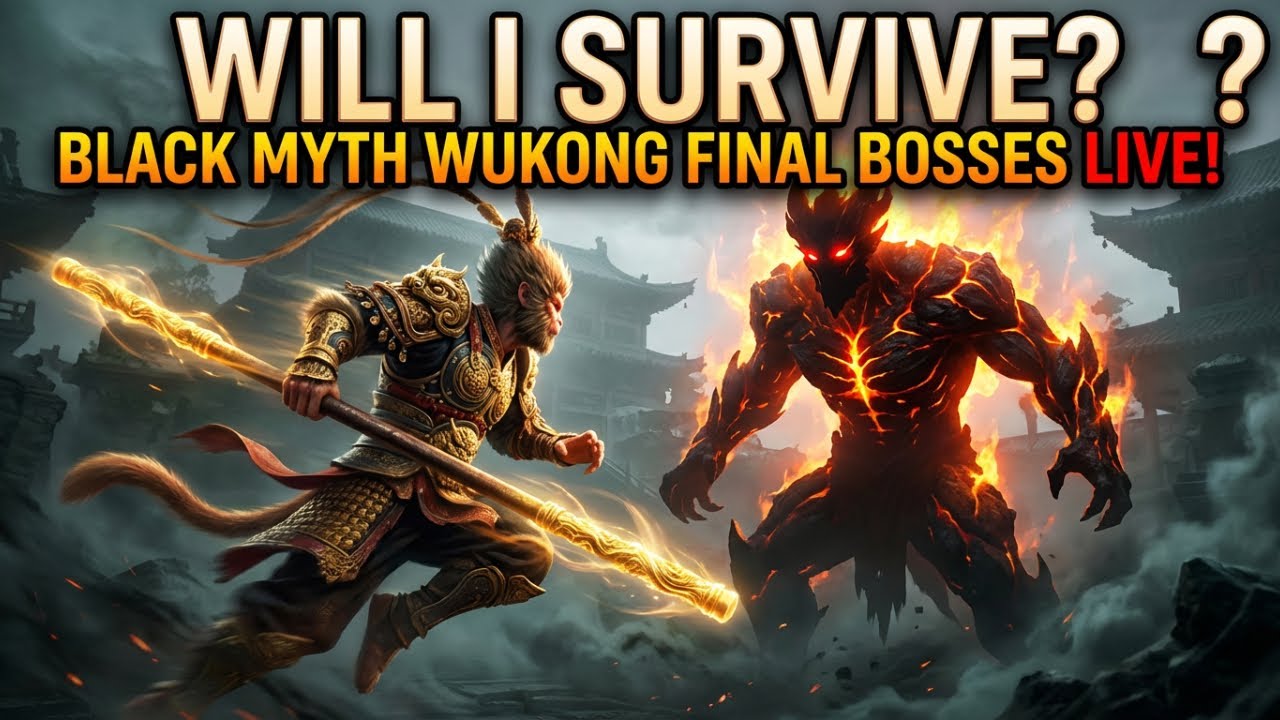 Will I SURVIVE Black Myth Wukong's Final Bosses Live?