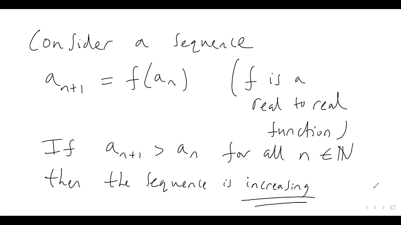68. WHAT ARE INCREASING SEQUENCES AND DECREASING SEQUENCES??? (A-level Maths, Pure Maths Video 68)