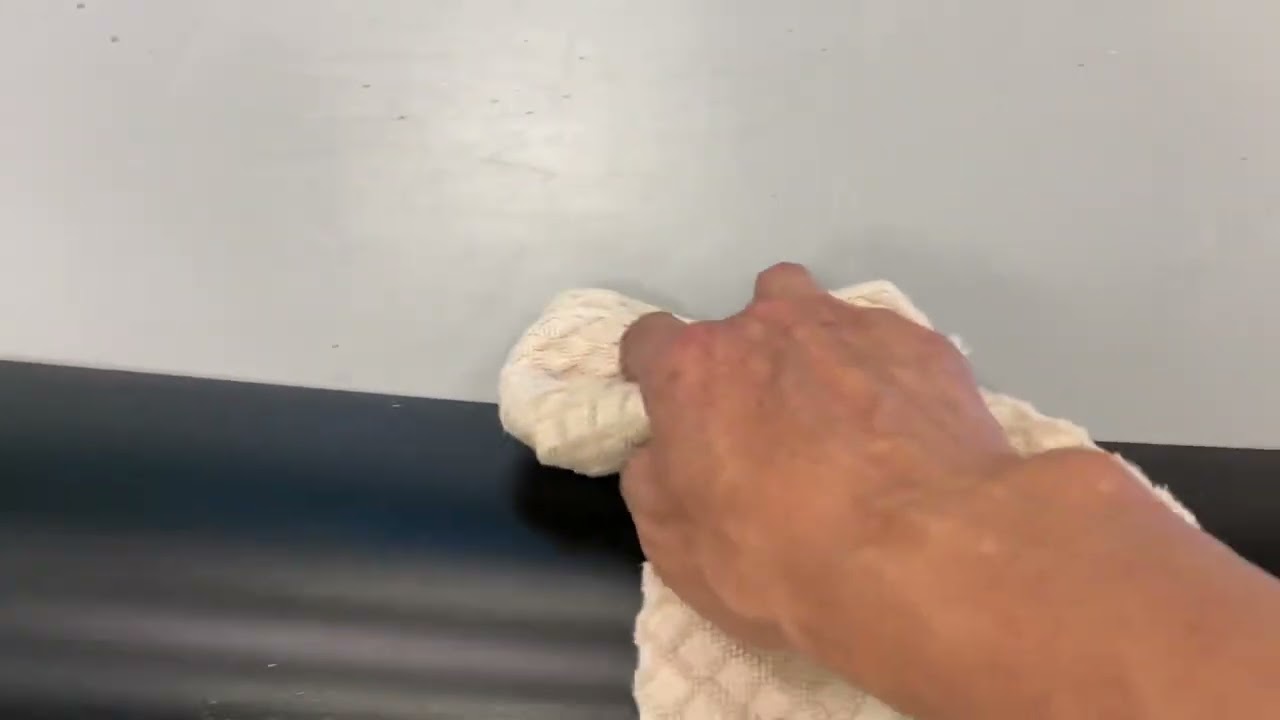 How to double tape the Marley dance floor - Part I