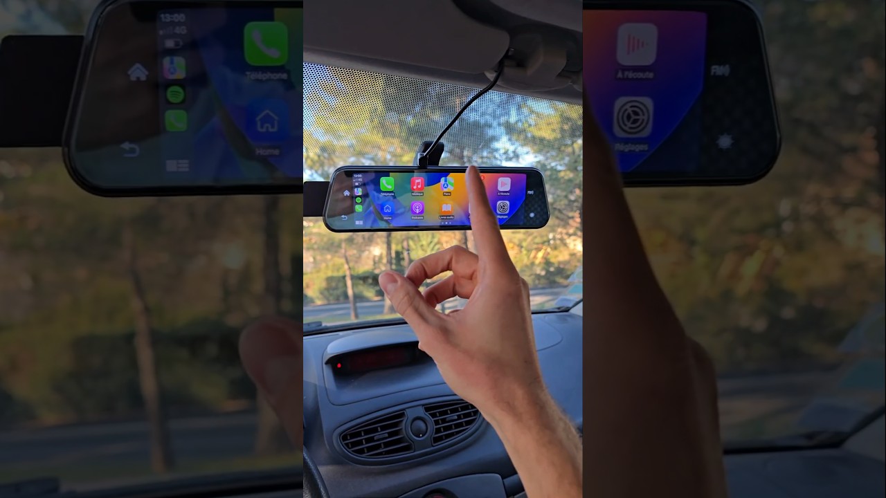 Un retroviseur CarPlay ?? 😳 