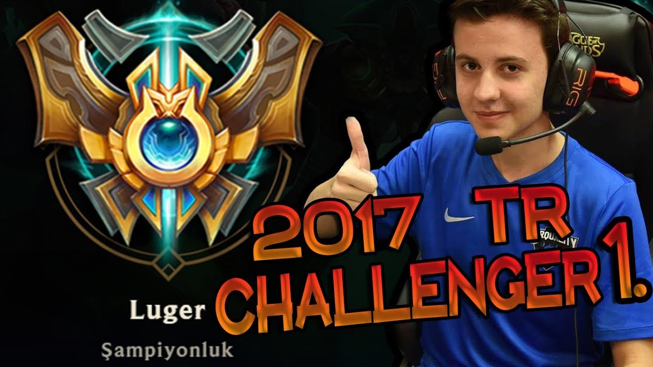 TR CHALLENGER BİRİNCİSİ LUGER'DEN &Ouml;ĞRETİCİ ADC !!