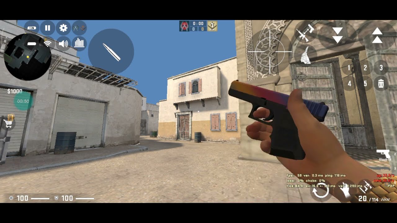 CS:GO Mobile - Test New CS:MOS EU Server [By: @PowerSiderS-CS]