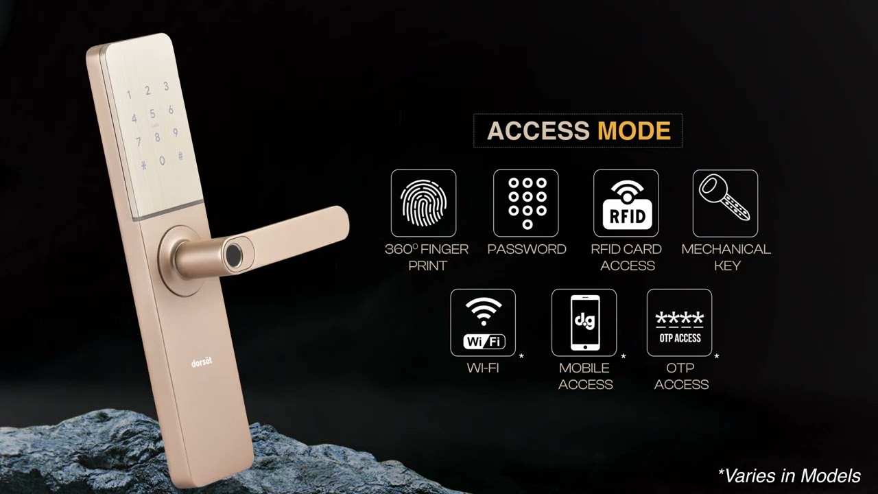 Dorset DG 102/DG 104 Digital Lock for Doors | 