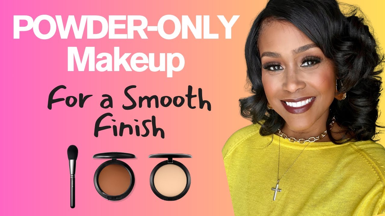 The Best Powder-Only Makeup Routine for Oily & Mature Skin