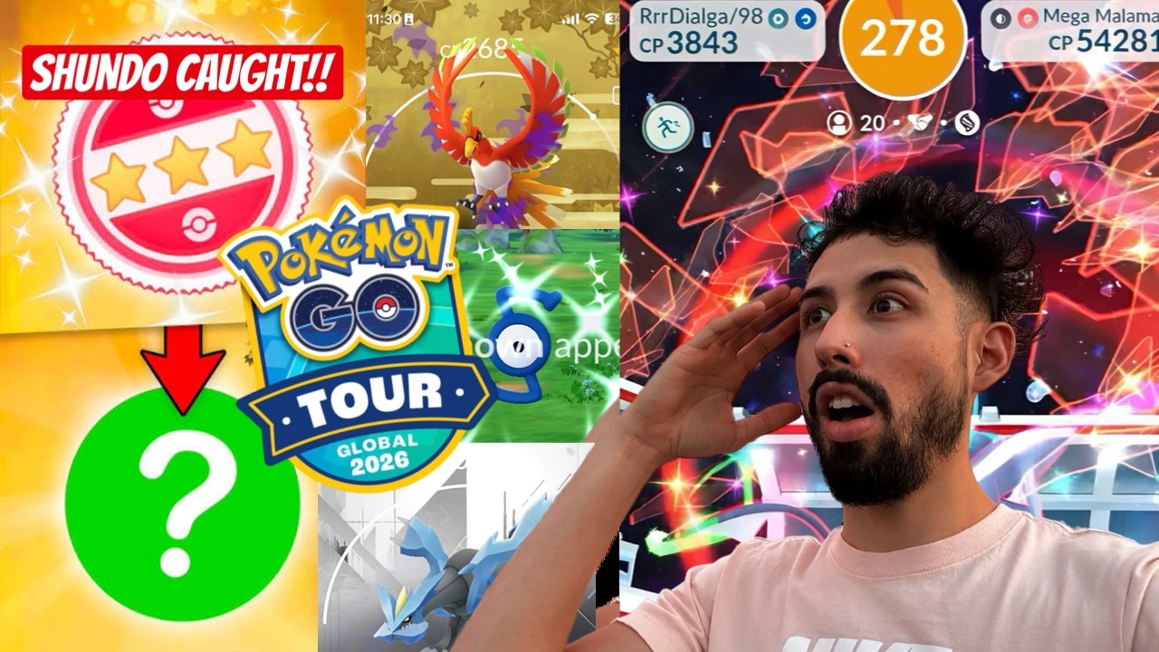 Pokemon Go Kalos Go Tour 2026 Movie! SHUNDO CAUGHT! 🤯