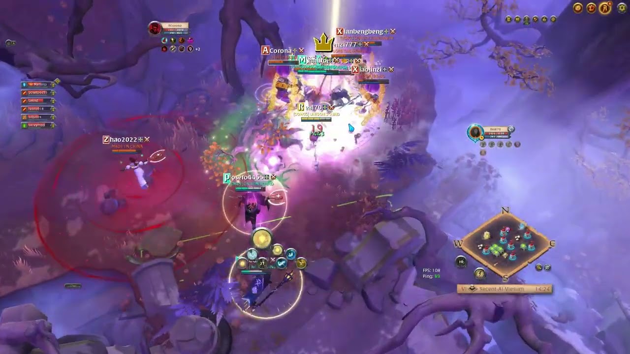 Unison Squad Vs Party Ava - Orbe Morado QT