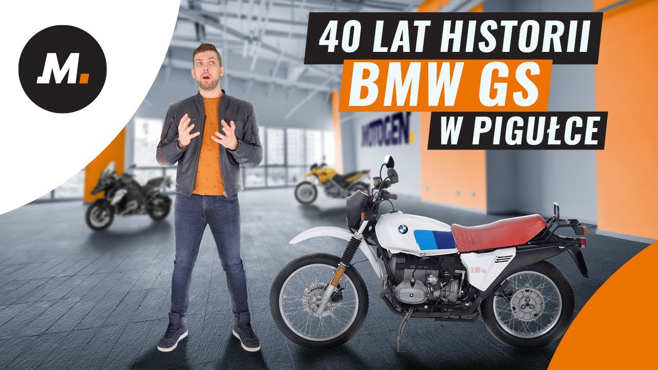 BMW serii GS - ponad 40 lat historii w filmowym skr&oacute;cie 🎬