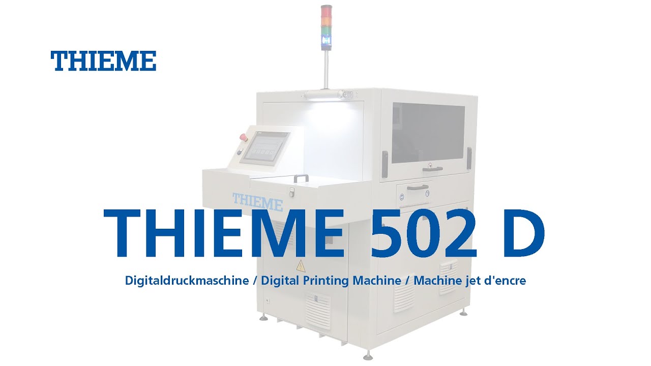 THIEME 502 D #Digitaldruck #Digitaldruckmaschine