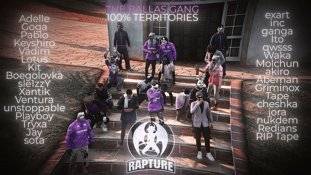 | The Ballas Gang | Lead. Stone Agreste  | Rxpture Family 100% TERRITORIES | prod. .toyless
