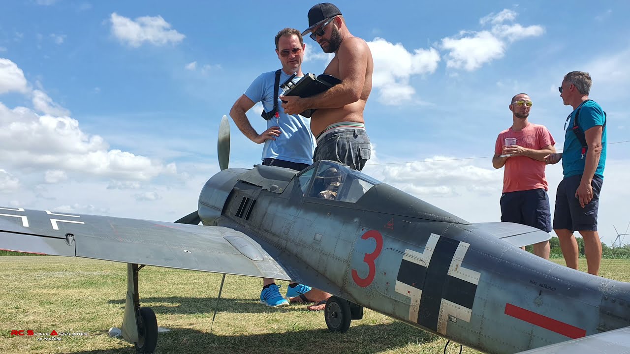 RC BUTCHER BIRD FW-190 A8  1/4 SCALE