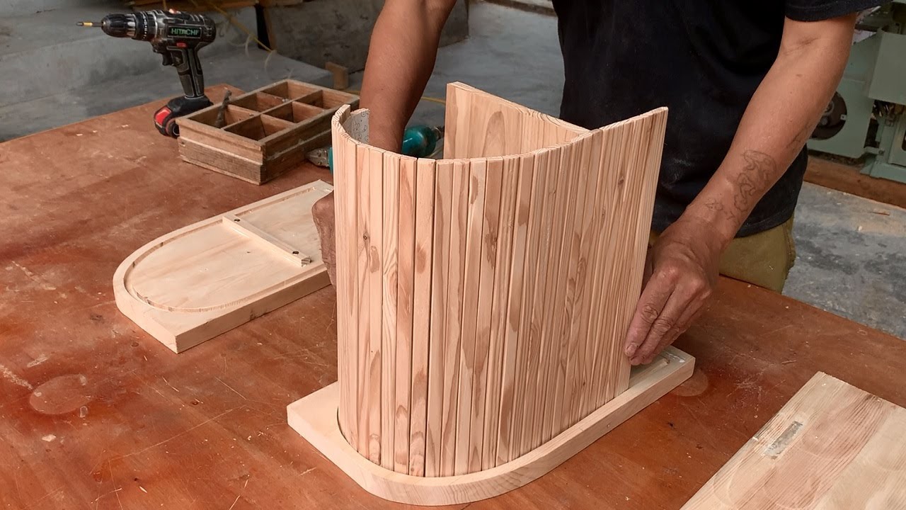 Great Crafting Woodworking Ideas // Don't Throw Away Scraps Of Wood, Turn It Into A Useful Item