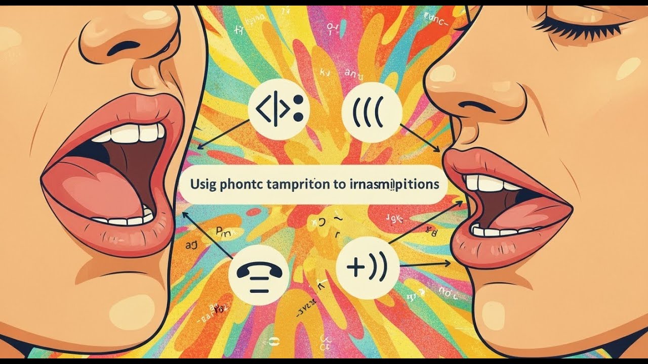 Using phonetic transcriptions to improve English pronunciation