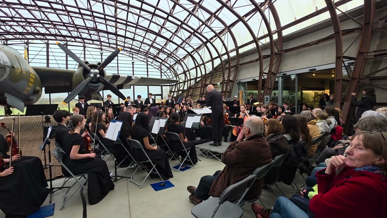 NHS Music Dept 2026 France Trip: Performance at Musée du Débarquement de Utah Beach: Part 4
