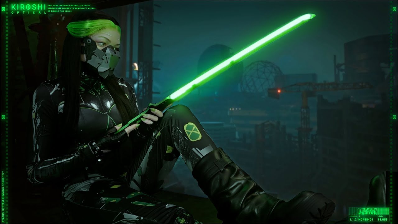 ASMR 🟢 A Cyberpunk Heist [Part 1]