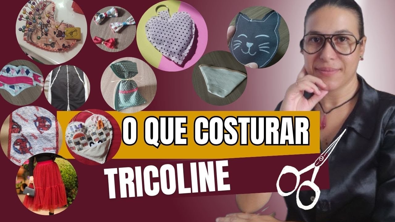 Ideias incriveis para costurar tecido TRICOLINE  | Costura criativa
