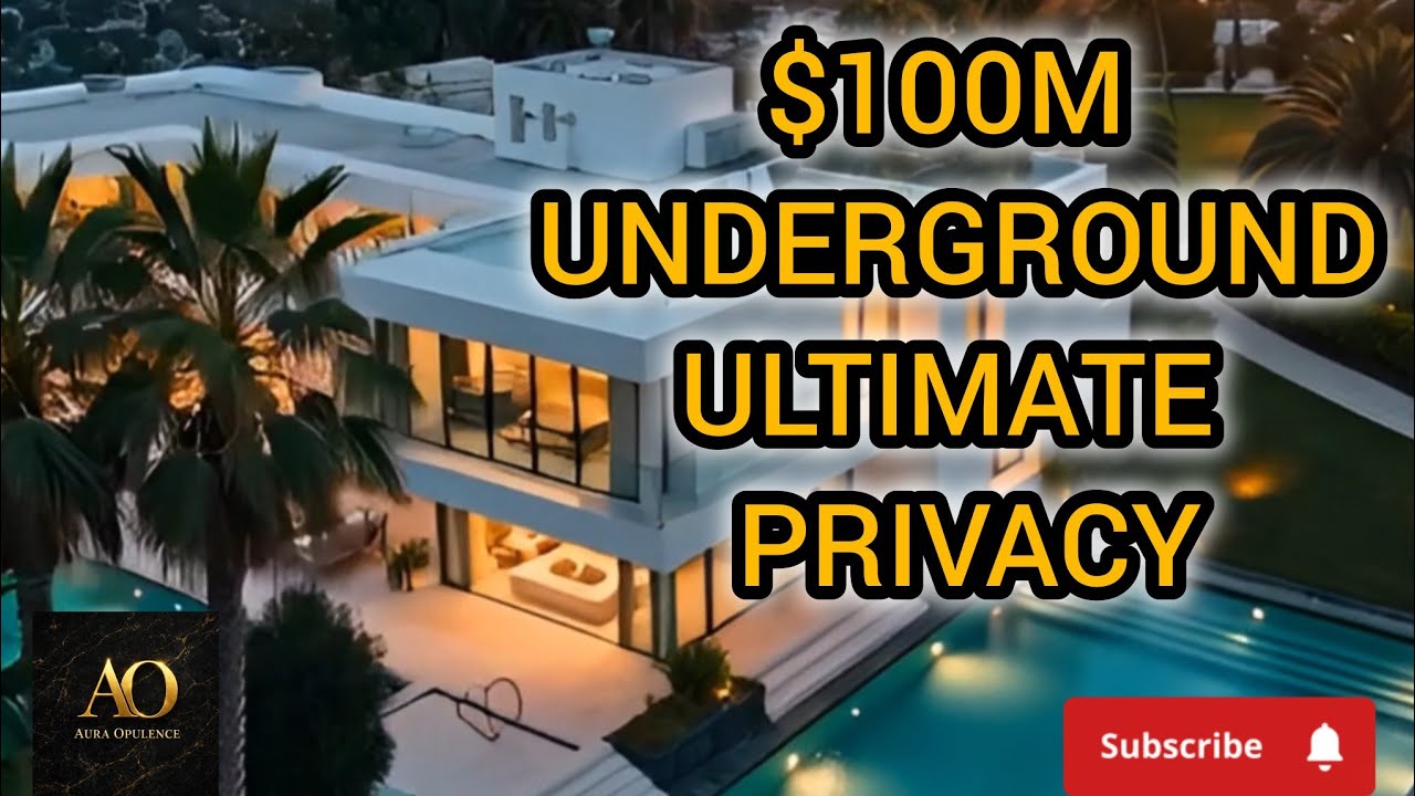 Inside the $100M Secret Underground Fortress! 🏛️💎 | Aura Opulence