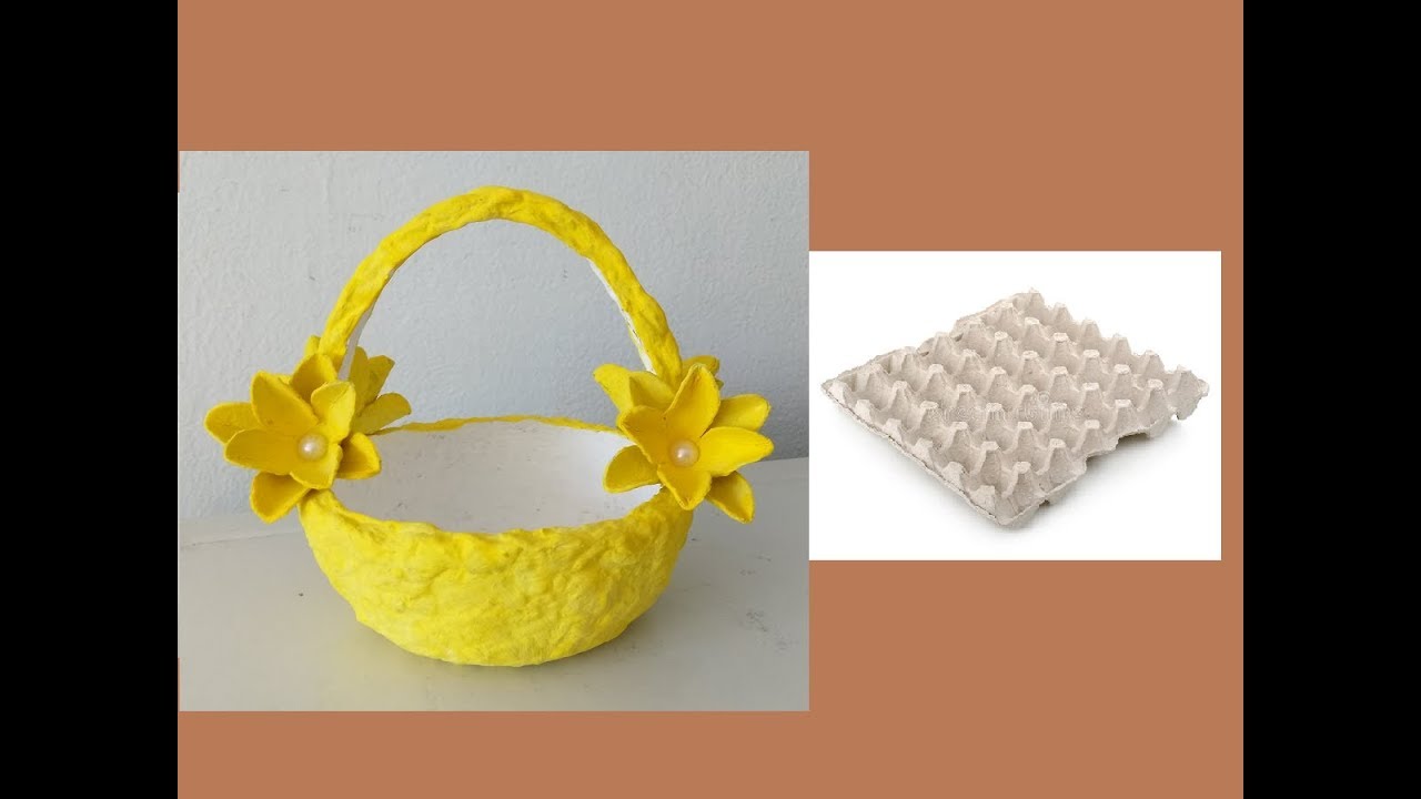 NÃO Jogue no LIXO CAIXA de OVOS,how to make craft@Artesanato