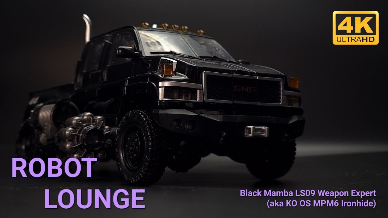 ROBOT LOUNGE - Black Mamba LS09 Weapon Expert (aka Transformers KO OS MPM6 Ironhide)