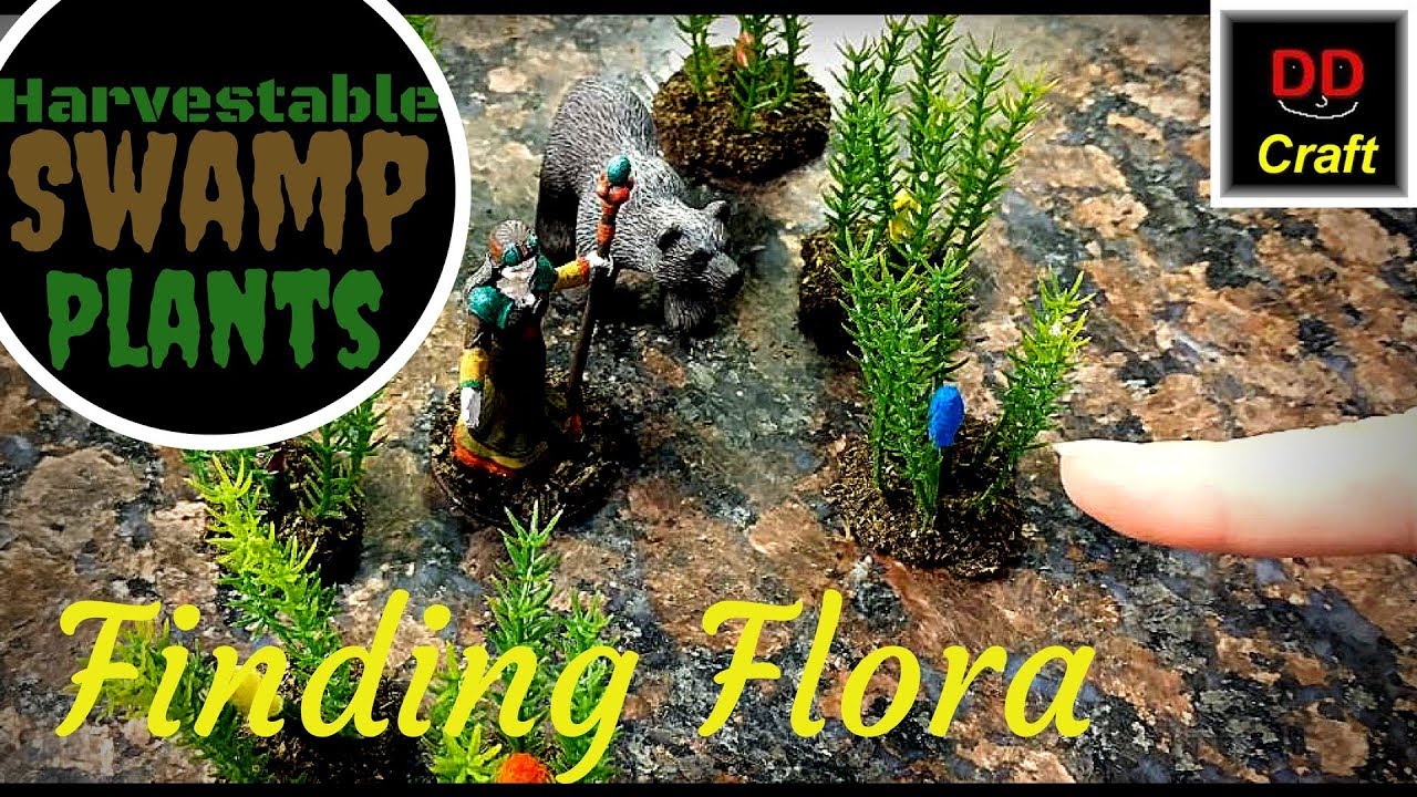 Harvestable Swamp Plants! Finding Flora #01