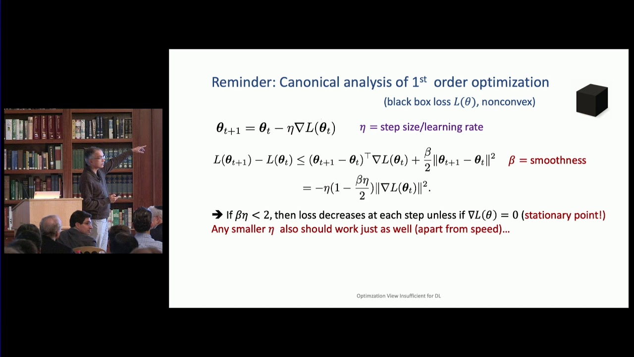 Sanjeev Arora - Is Optimization the Right Language to Understand Deep Learning?