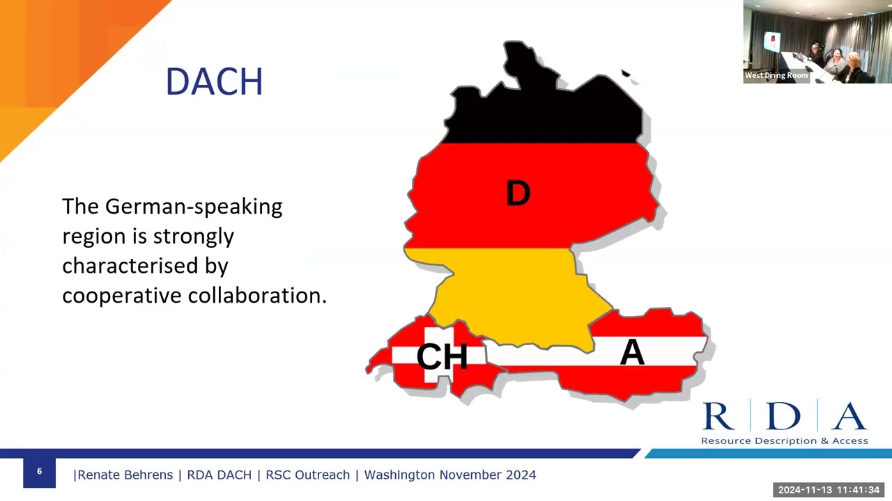 RDA Steering Committee Outreach Day -- November 13, 2024