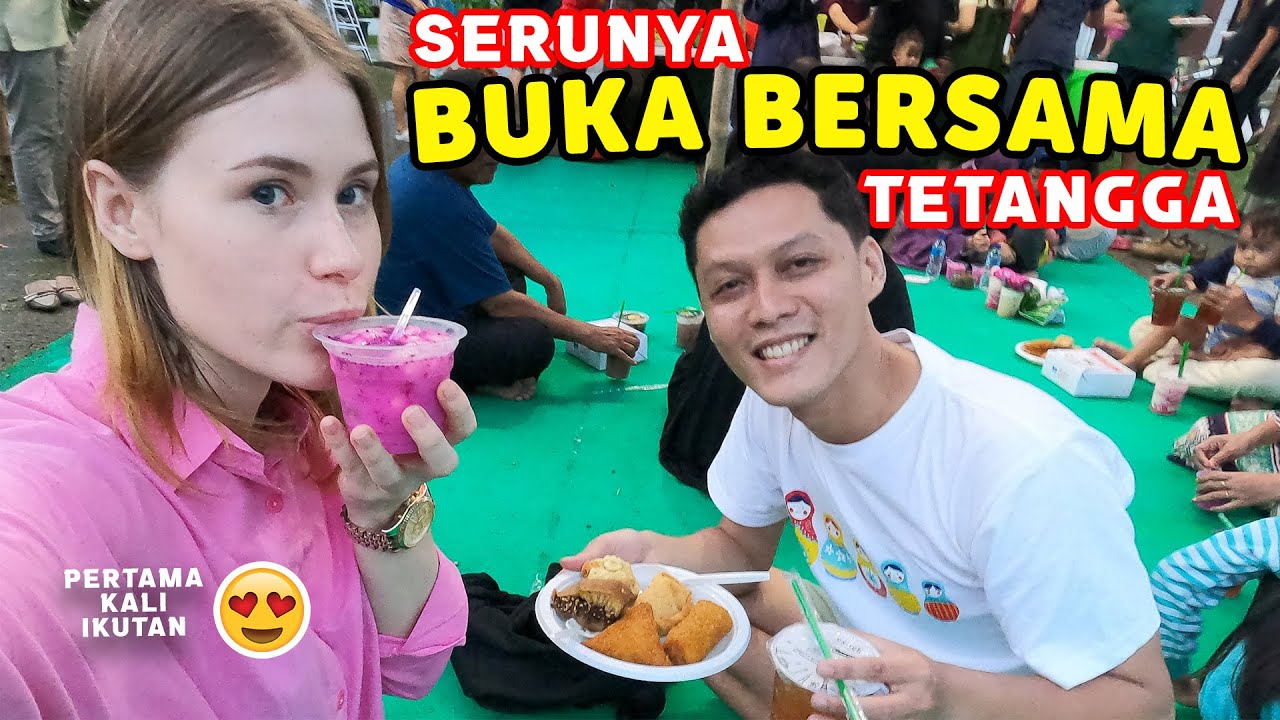 SEPERTI INI RASANYA BANTU2 DAN IKUTAN ACARA BUKA BERSAMA TETANGGA ❤️