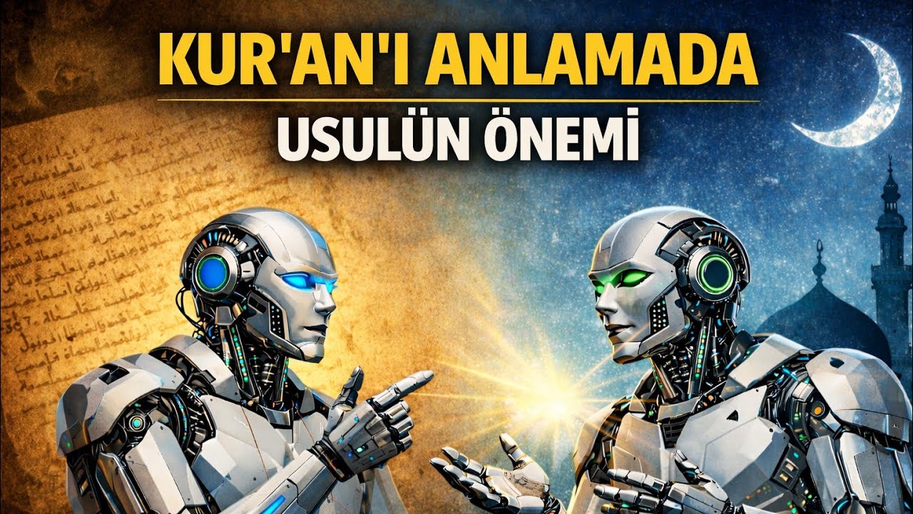 Kur'an'ı Anlamada Sorun İnançta Değil Yöntemde Yapay Zekalar Yorumladı 