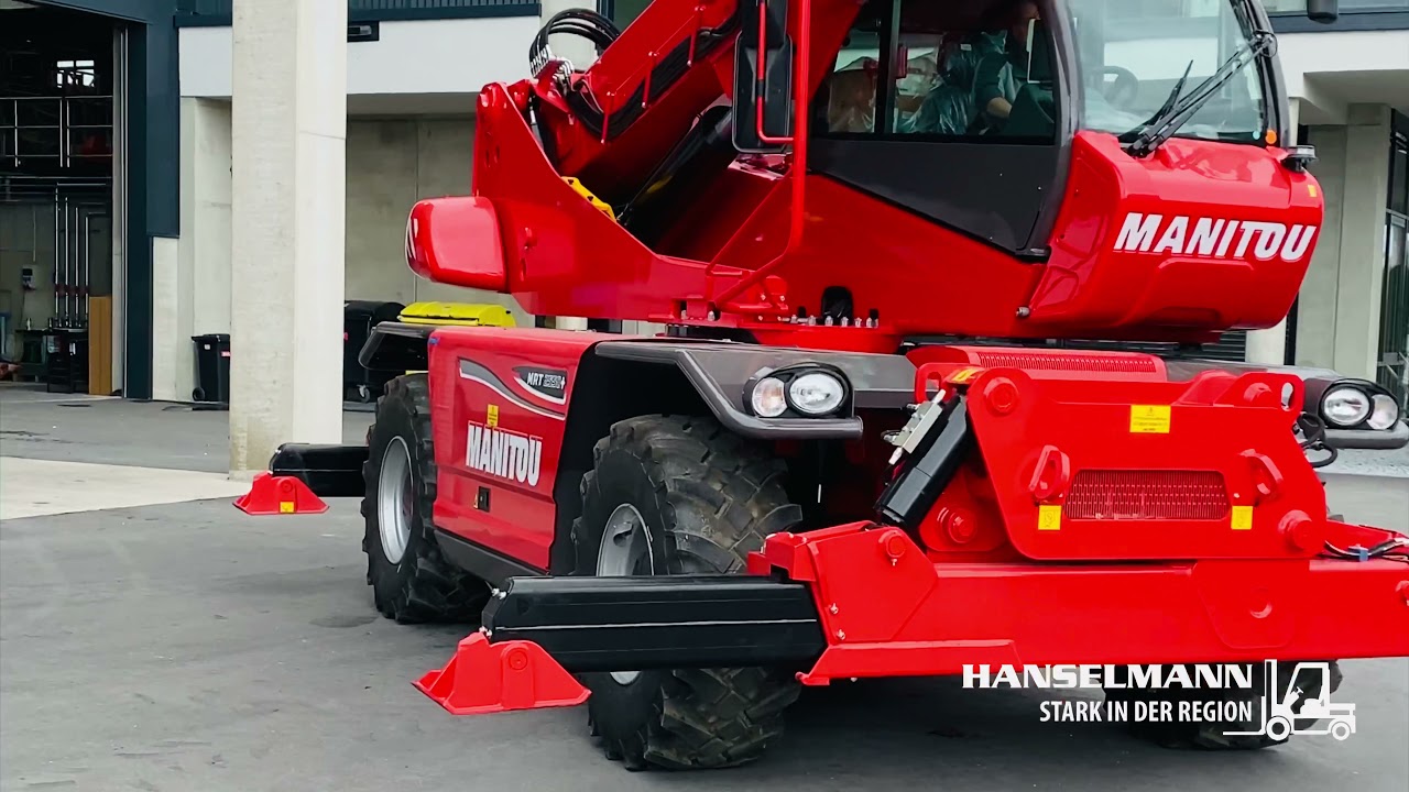 NEU: Teleskop-Rotorstapler Manitou MRT 2550 Privilege Plus ST4 @ Hanselmann Gabelstapler Crailsheim
