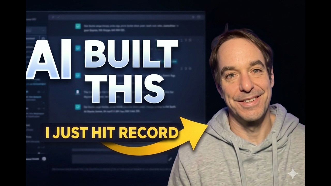 AI Built This Channel,  I Just Show Up
