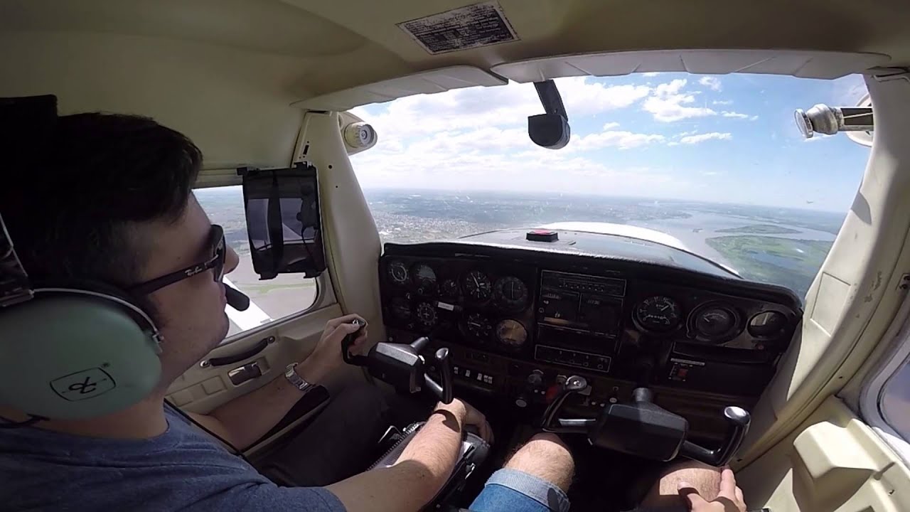 Navegación Morón - Rosario | Cessna 152 | ATC Audio