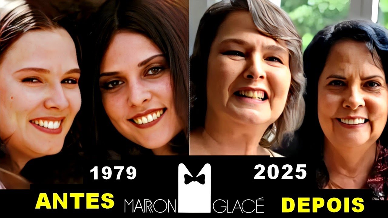 Antes e Depois ELENCO da Novela Marron Glacé: 😲 com Idade dos Atores, Falecidos e Curiosidades