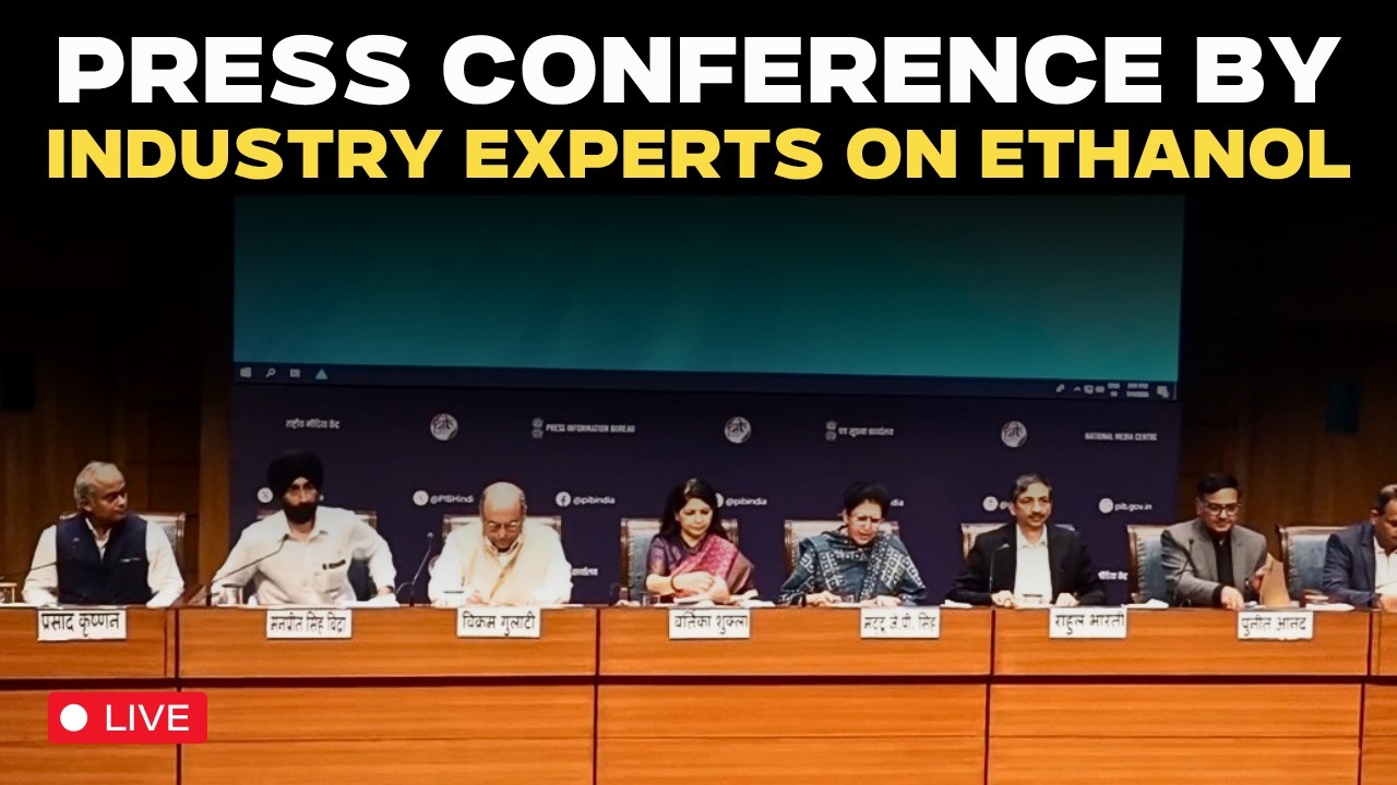 WATCH LIVE: Ethanol Industry Press Conference | Experts Discuss Biofuel Roadmap