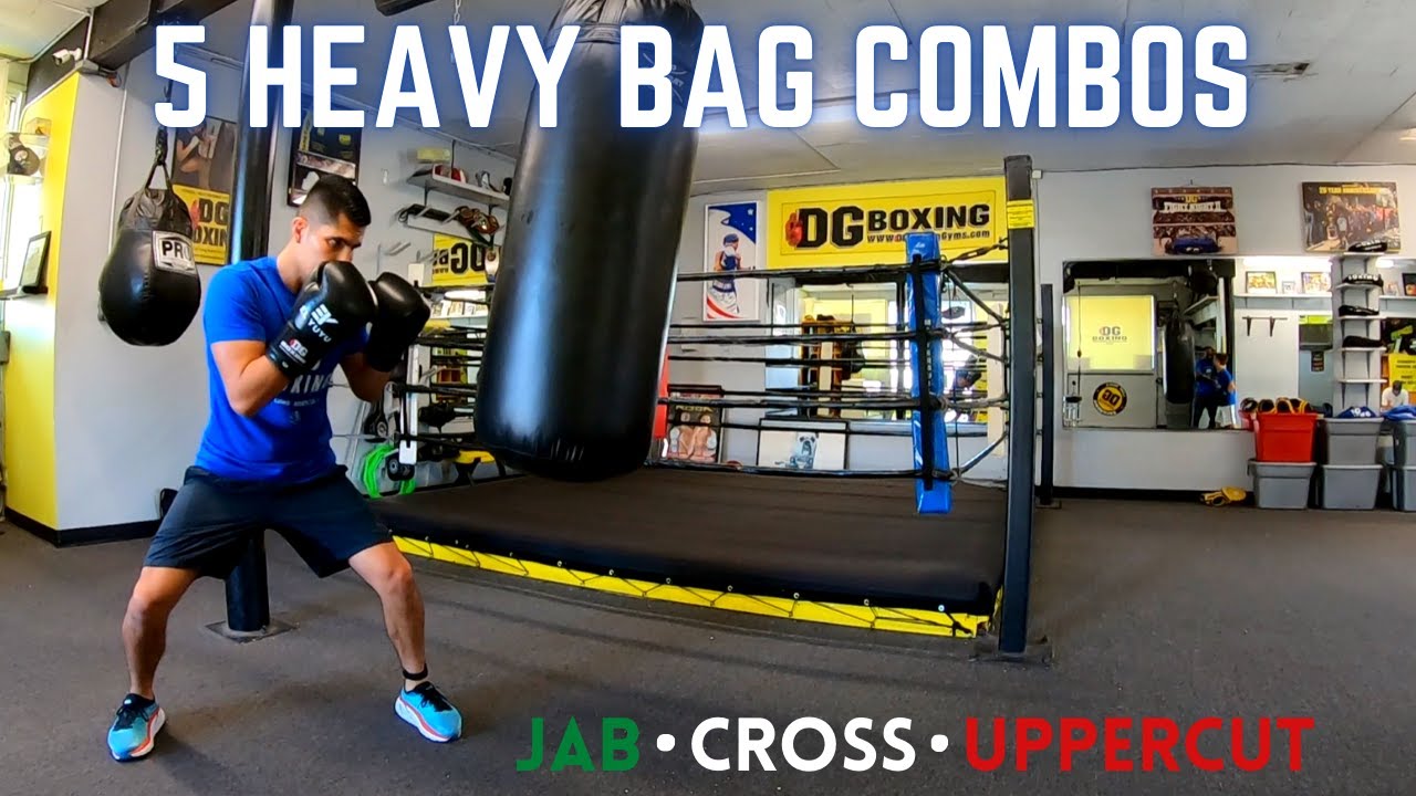 5 Boxing Heavy Bag Combinations