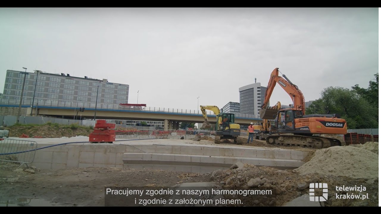 Tramwaj do Mistrzejowic – kontynuujemy wykop tunelu i prace na pętli